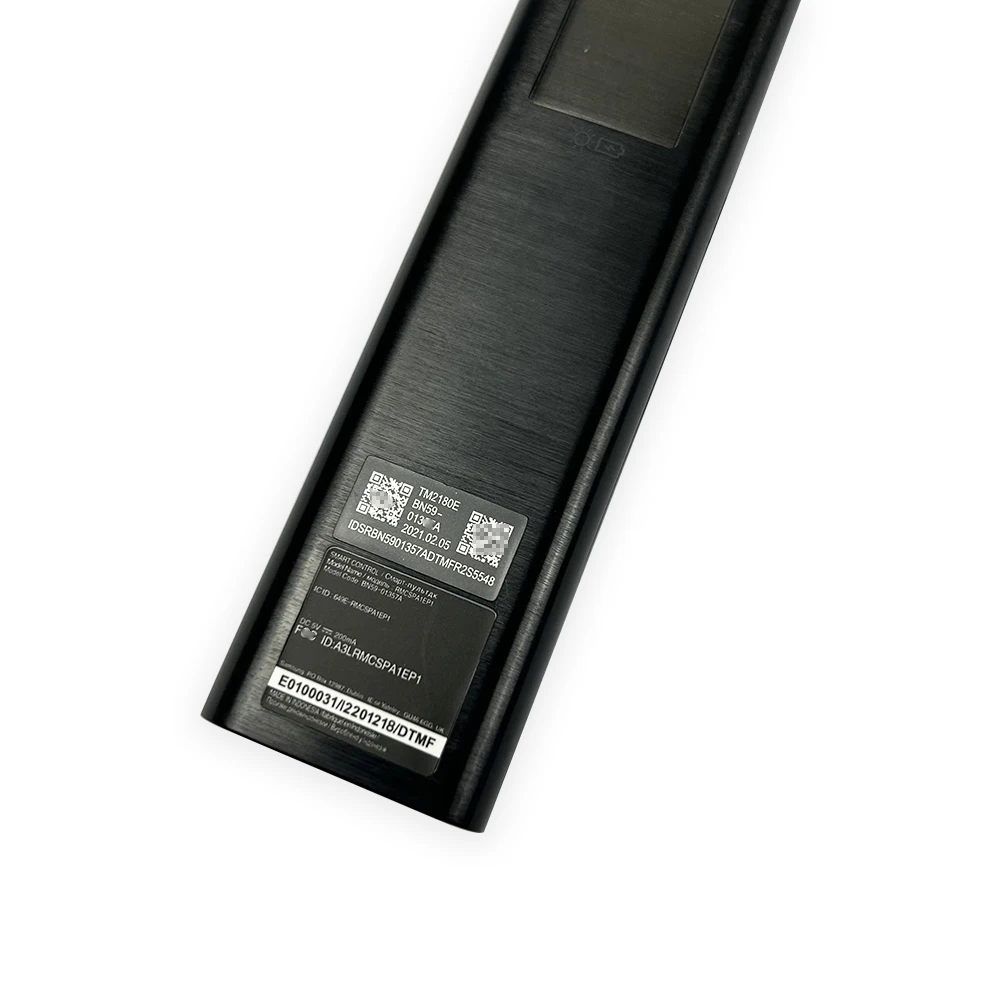 새로운 BN59-01385A 솔라 음성 리모컨 (삼성 2021 QLED 4K 8K 시리즈 스마트 TV Q60A Q70A Q80A QN90A QN800A 호환)