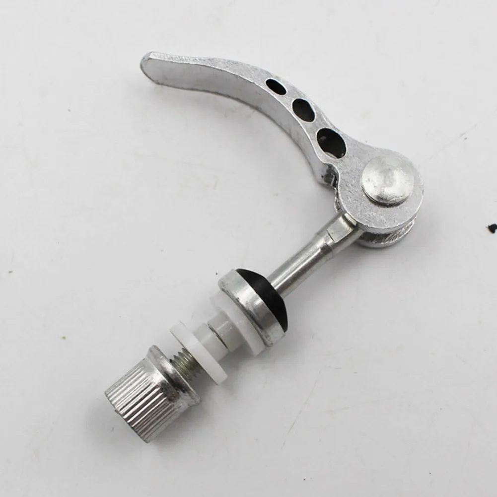 Morsetto Sella In Alluminio A Sgancio Rapido – Silver Per Bici MTB, BMX, City – Vite Regolabile