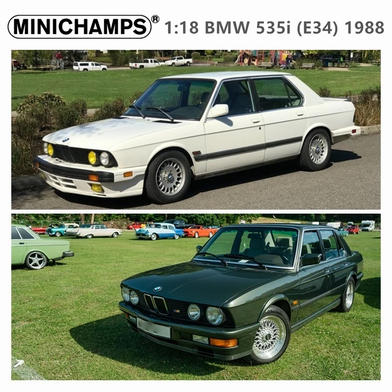 MINICHAMPS 1/18 BMW E34 535i ブラックメタリック MINICHAMPS 1/18 BMW E34 535i ブラックメタリック - メルカリ