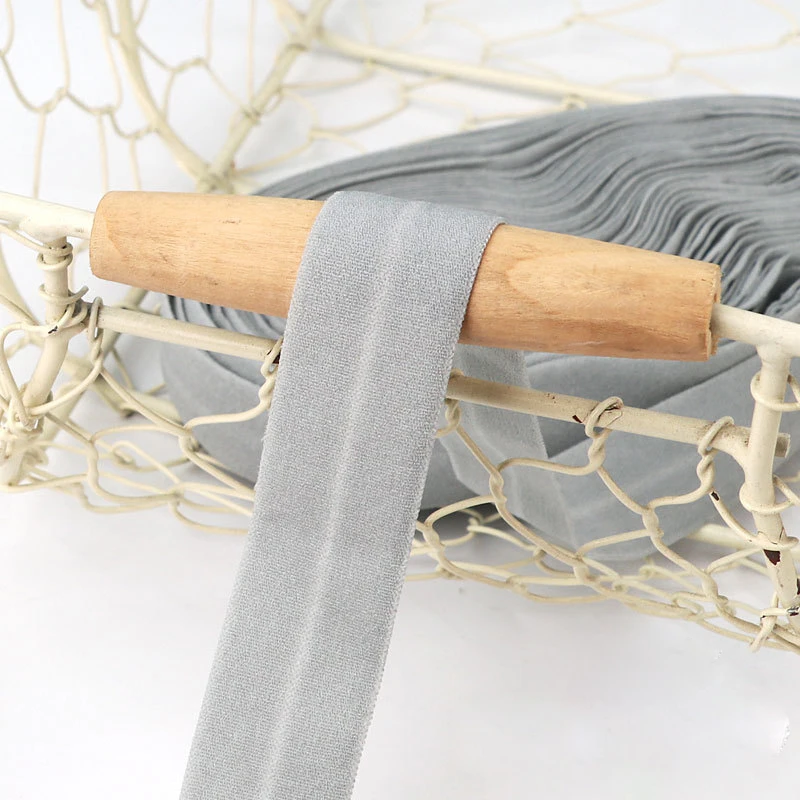 Description Picture 5 of item10M 2Cm Edge Sewing Ribbon Elastic Bias Binding Tapes Patchwork Quilting Fold Over Bands For DIY Garment Hem Sleeve Sewing Trims