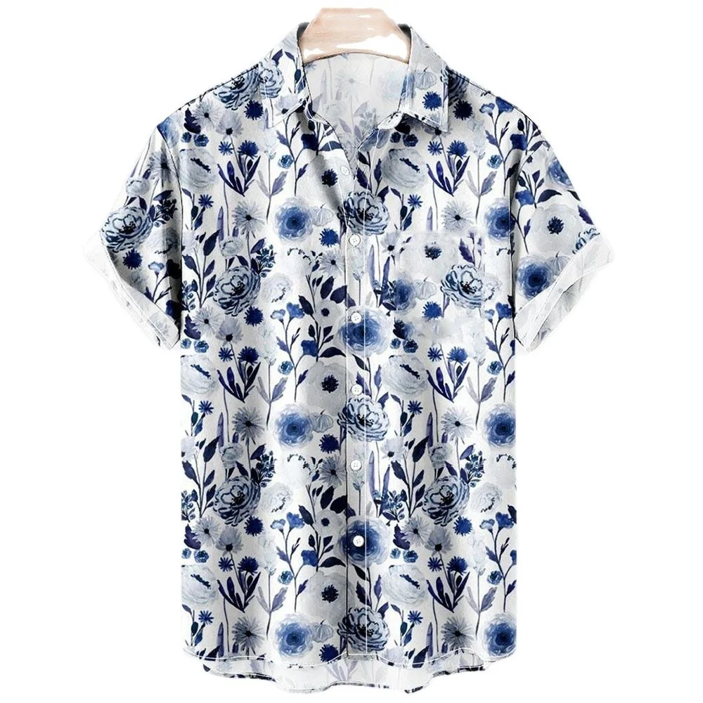 thumbnail image 1 of Camisas de cocoteros 2023 para hombre, camisa hawaiana con estampado 3D para hombre, camisa hawaiana de playa, blusa de gran tamaño para hombre, camisas de hombre, 1 of 5