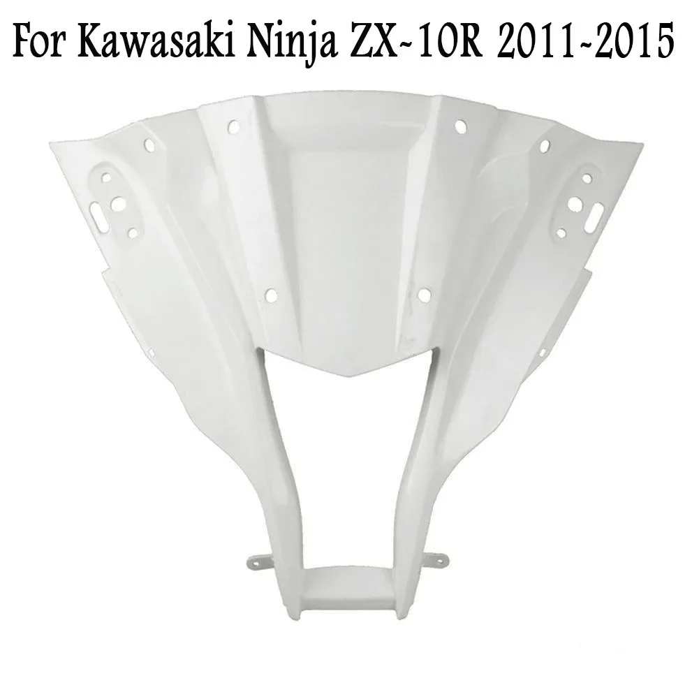 

New Unpainted Upper Front Cowl Nose Fairing For Kawasaki Ninja ZX-10R 2011 2012 2013 2014 2015
