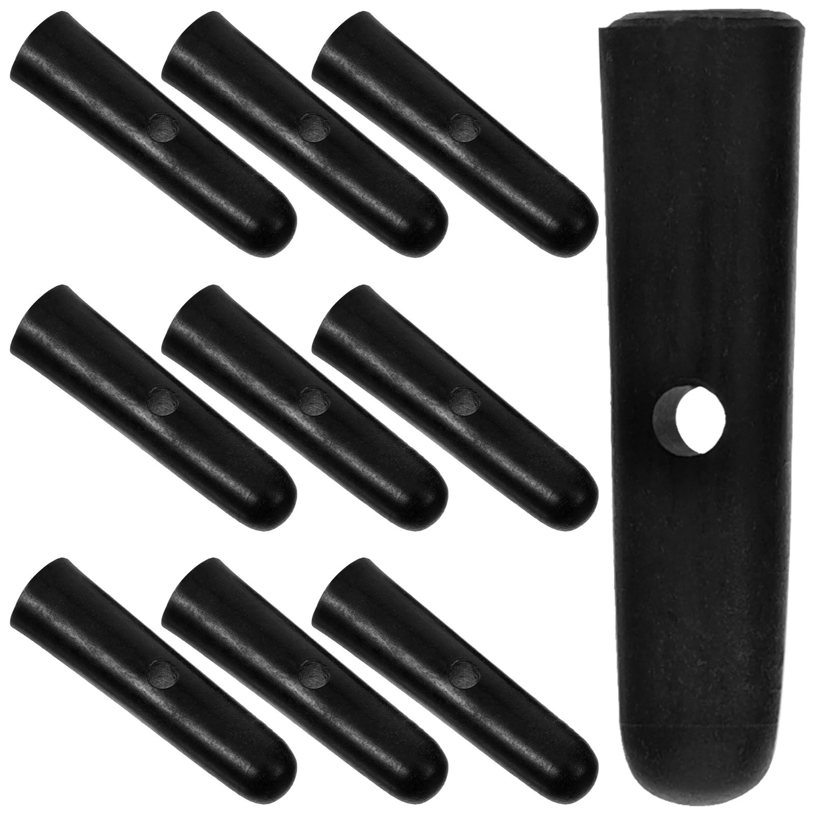 Folding Umbrella 10 Pcs Small Beads Umbrella Accessories Replacement Tail Metal Bone Covers Folding