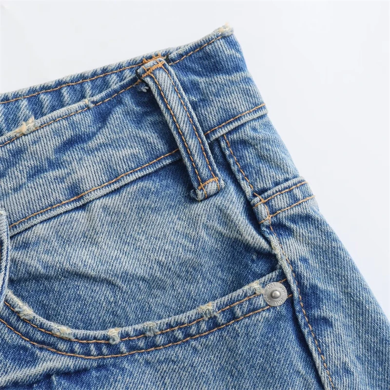 Women's Mini Skirts 2024 New Spring and Summer Fashion Women Denim Skirts Casual Chic High Street Ladies Skirt