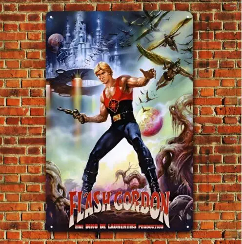 

Металлический постер из фильма Flash Gordon-сборный жестяной знак (размер 20x30 см, 8x12 дюймов)