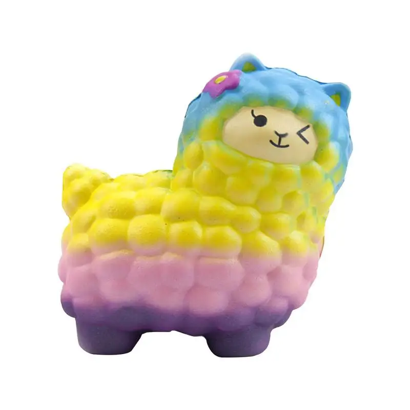 

Creative Sensory Alpaca Sheep Stress Relief Toy Slow Rising Decompression Toy To Help Reduce Anxiety Birthday Gift For Kids