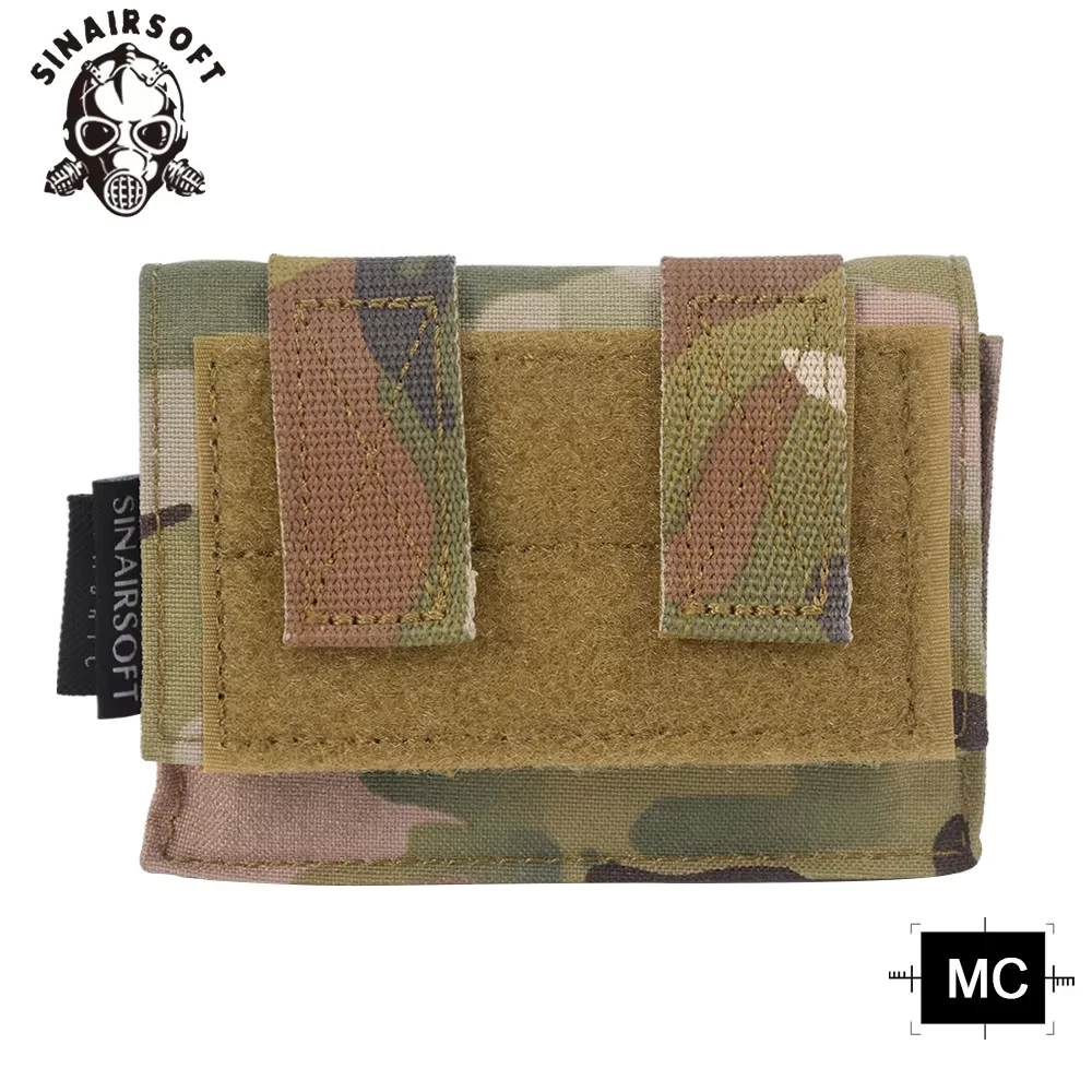 SINAIRSOFT Tactical FAST Helmet Utility Pouch Removable Rear