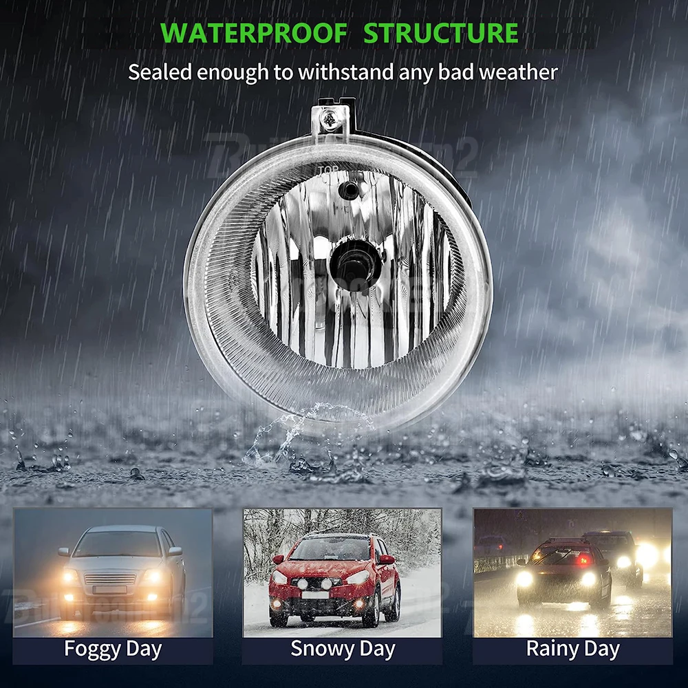 Фото 2 шт., галогенная лампа для Jeep Grand Cherokee 9005 2005 2006 2007 2008 2009 №4