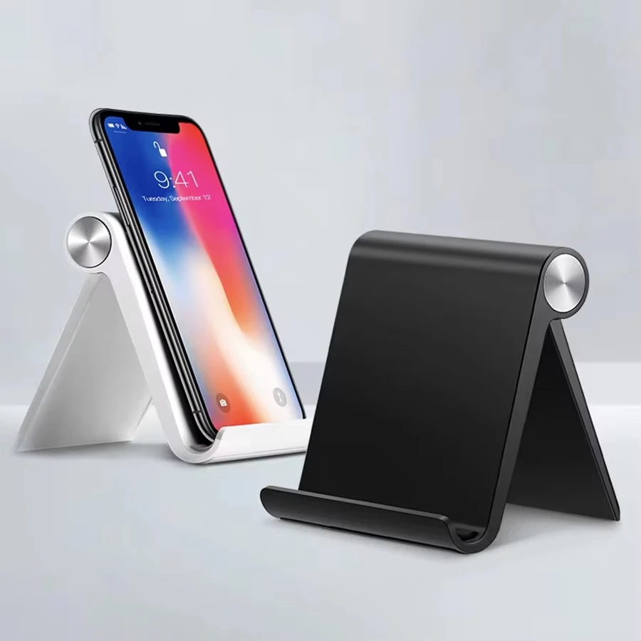 Portable Foldable Adjustable Phone Stand - Universal Desktop Holder