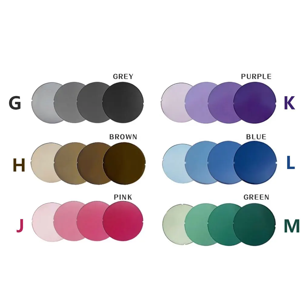 Lente Fotocromatica Personalizzata + Combinazione di Lenti Colorate, Lente Monofocale su Prescrizione - immagine 2