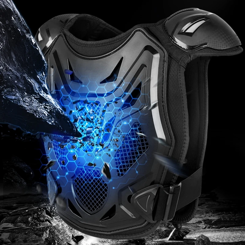 Motorcycle Armor Body Protector Motorcycle Armor Vest Children Armor All Season Motocross Vest Body Protection DH Dirt Bike MTB MX Chest Back Protector Motorcycle Equipment for Kids