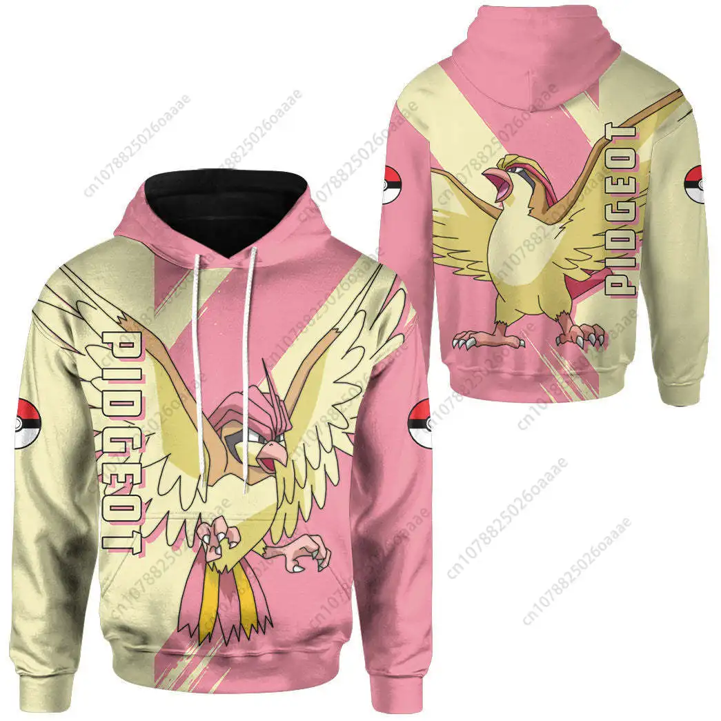 

Pokemon Charmander Pidgeot 3d Print Hoodie Men Women Casual Sweatshirt Zipper Hoodie Fashion Streetwear Kids Pullover Hoodie