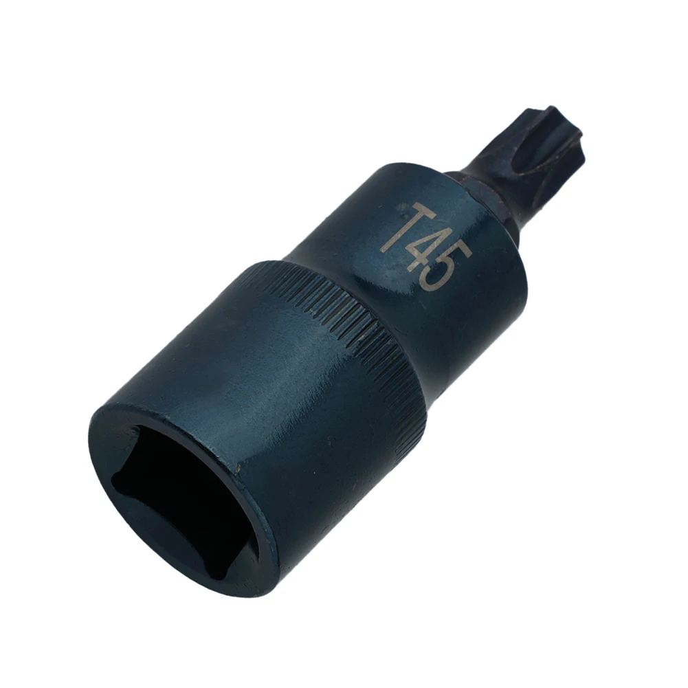 Torx Screwdriver Bits Tool 1/2 Socket Bit Adapter T30 T40 T45 T50 T55 T60/T70 1/2\" Adapter Hand Tools Multifunction 4
