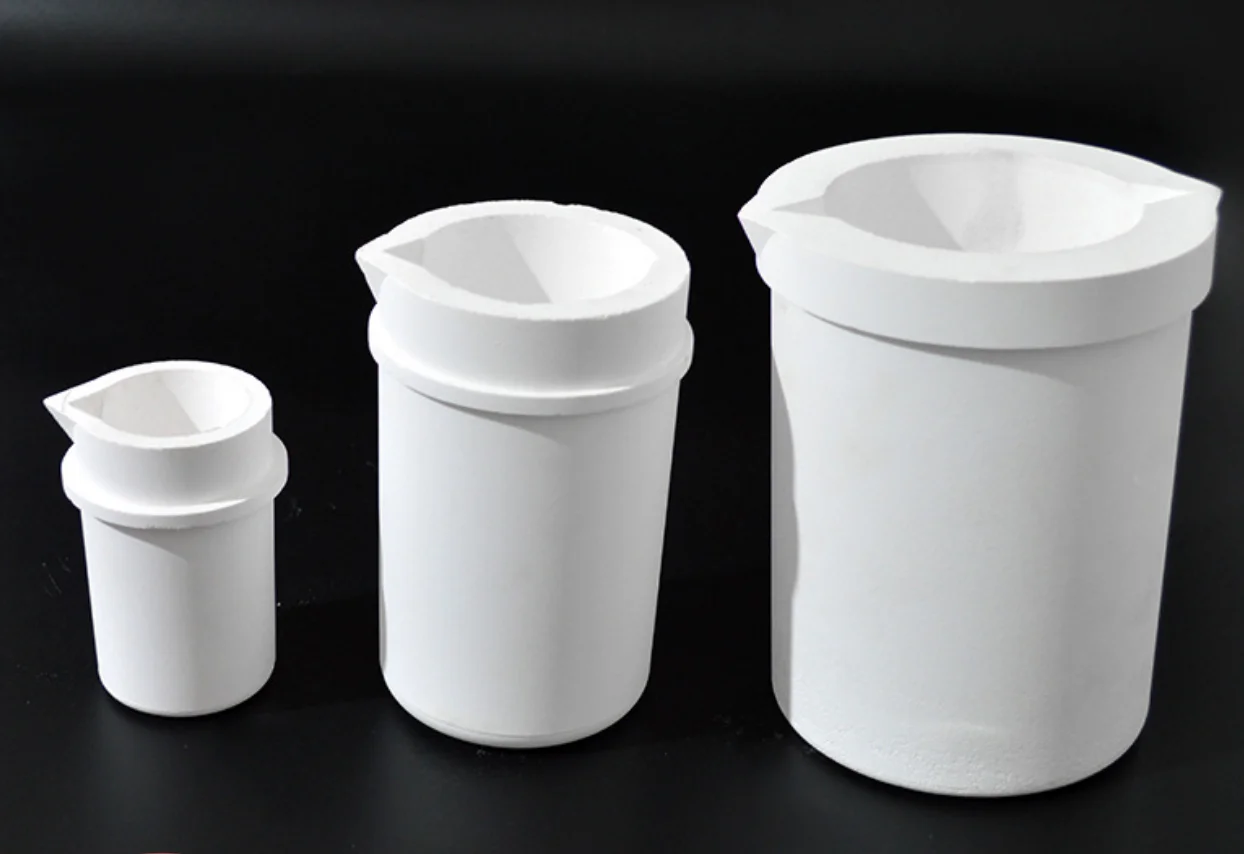 Premium Ceramic Crucible for Precious Metal Jewelry Casting and Refining