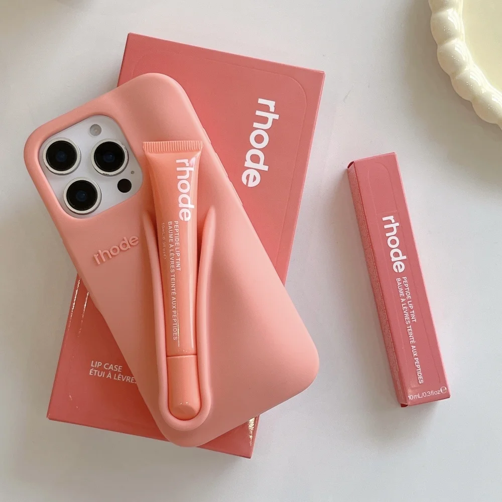 Rhode With Lip Gloss Phone Case for iPhone 17 16 15 14 13 12