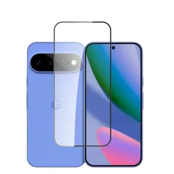 Clear Tempered Glass Screen Protector with Black Edge - Protective Front Film Cover - Pixel11 Pro Fold