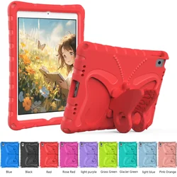 EVA Kids Butterfly 3D Stand Shockproof iPad Case with Cartoon Design for iPad Pro 12.9 (2022) (Red)