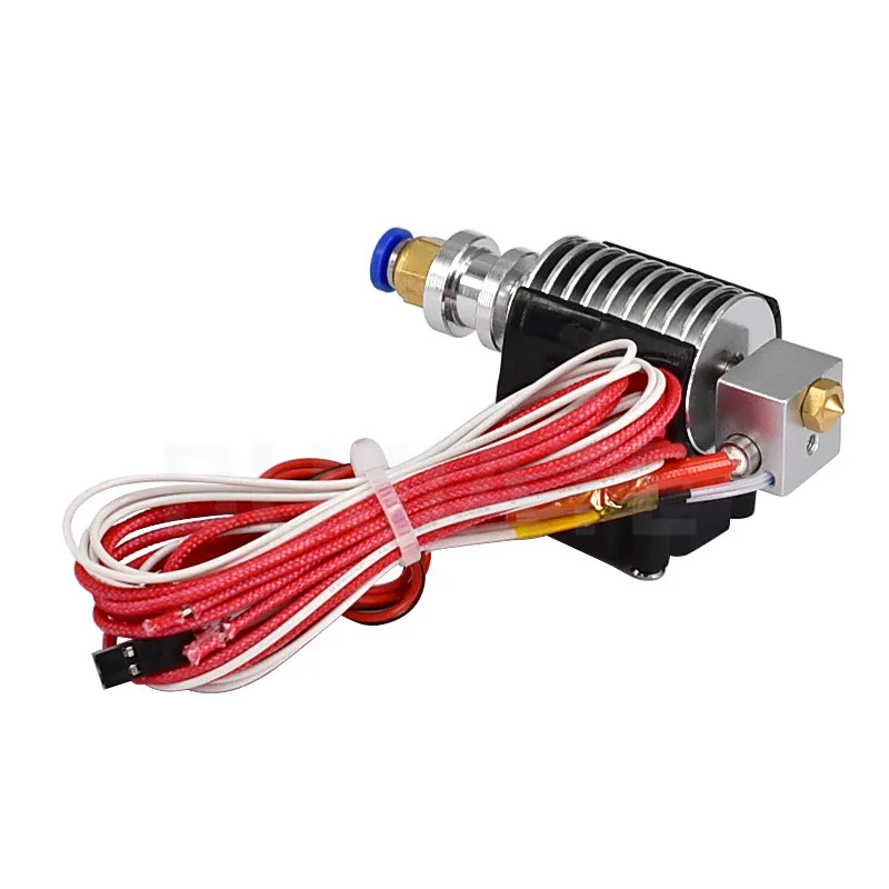 Kit E3D-V5/V6 Long/Short Range Extruder Head 3D Printer Nozzle E3DV5 Complete Set With Fan And Feeding Tube