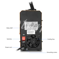 MIG-200 Semi Automatic Non Gas Welding Machine CO2 Welder For Gasless Iron Soldering Tools 220V 2