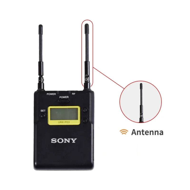 Canfon mikrofon antenne kompatibel für sony uwp d11/v1/d21 drahtloses mikrofons ystem sender empfänger antenne – Detail 7