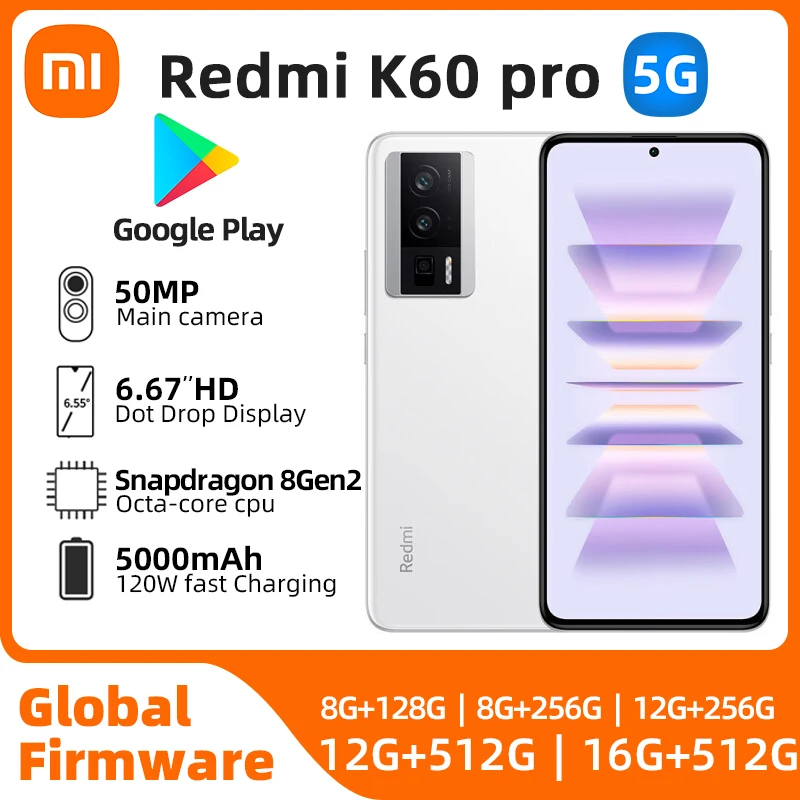 Original-Xiaomi-Redmi-K60-Pro-5G-Smartphone-Snapdragon-8-6-67-2K-Screen ...