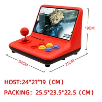 Console de jeu d'arcade à grand écran IPS A12 de 9 pouces, avec 5000 jeux, Double Joystick, petite Console GBA de bureau pour les amateurs de jeux 4