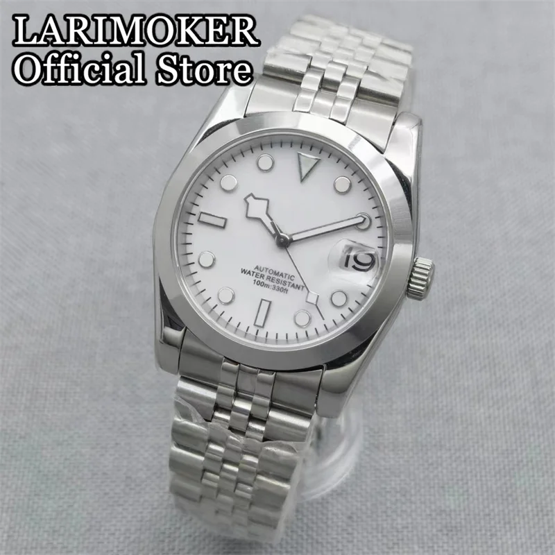 Lari moker 36mm/39mm Herren automatische mechanische Uhr nh35 miyota pt5000 Uhrwerk Saphirglas – Detail 5