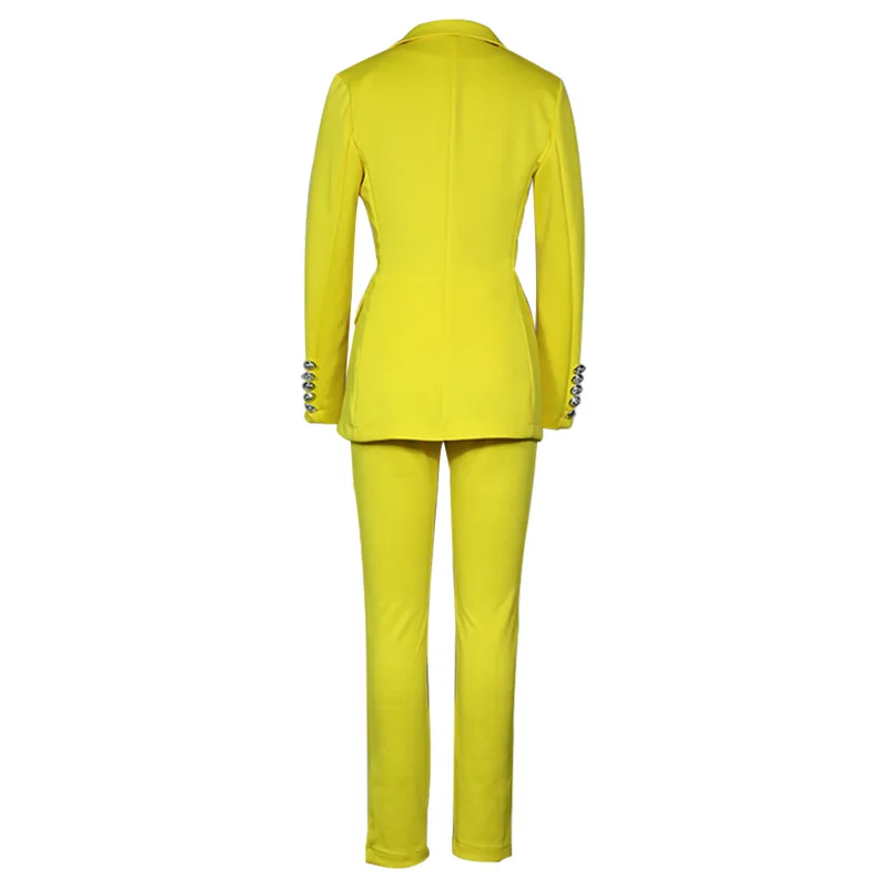 Fashion Solid Colors Single Button Business Suit Women Long Sleeve Commute Casual Blazer 2024 Spring Autumn New Blazer Suits Y2k