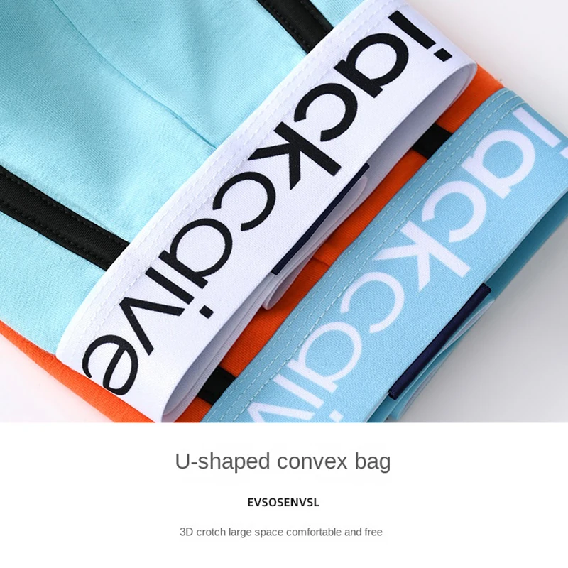 Men's Underwear Boxers Cotton Underpants Male Sexy Panties Breathable Comfortable Man Boxer Shorts Printed U Convex Lingerie