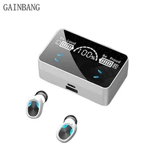 

X3 TWS Wireless Bluetooth Earphone New Sports Waterproof Headset In Ear Mini Earbuds LED Display with Charging Box