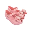Mini Girl Sandals 2024 Kids Sparkle Bow Summer Shoes for Children Sandals Waterproof Non-slip Beach Sandals Melissa Shoes HMI087 1