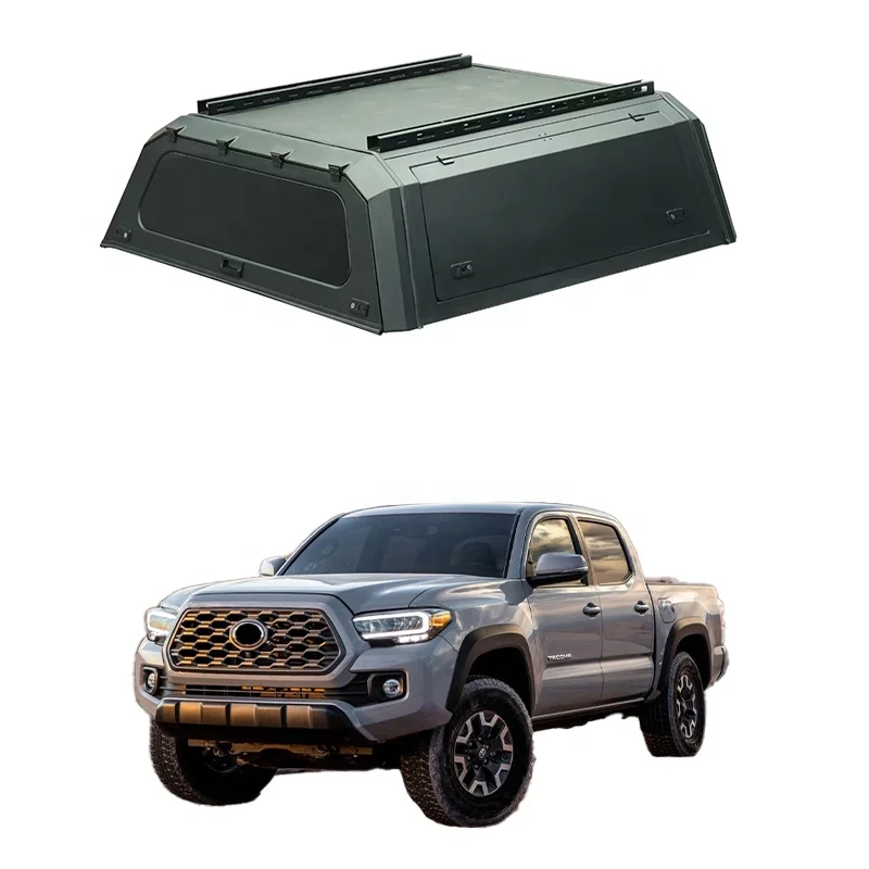 

High quality custom 4x4 steel pickup hardtop camper for Ford F150 Toyota Tacoma Nissan Great Wall