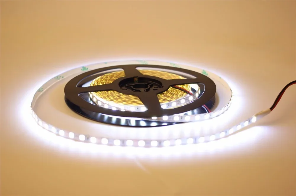 4MM 5MM LED Strip Light 2835 SMD flexible diode tape lamp white warm white neutral 4000K 120leds/m DC12V 24V tiras led ribbon led strip lights,led strip light,led light strip