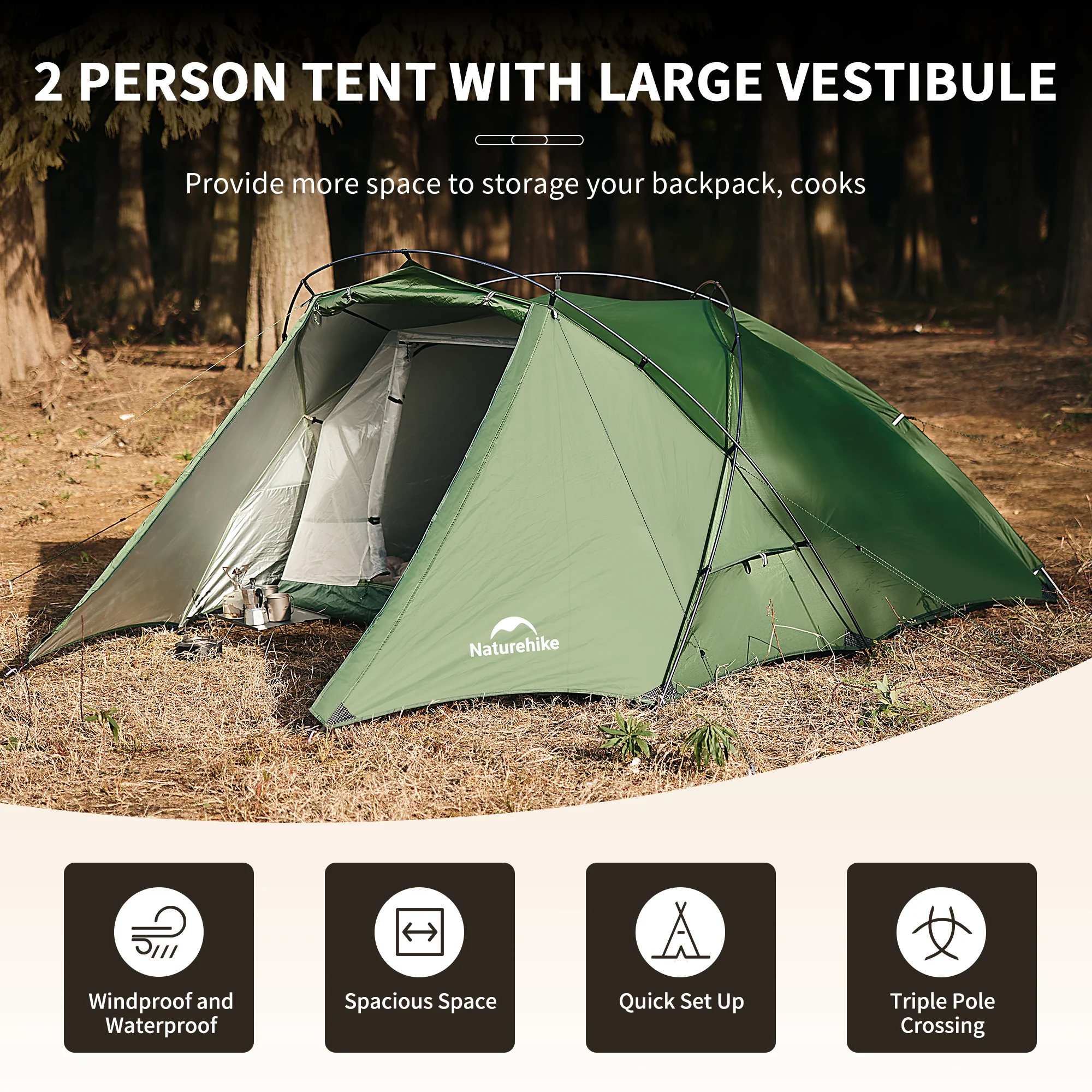 テント・タープ Naturehike Hillock6 テントバカの名作テント情報(naturehike Hillock6)｜尾上祐一郎