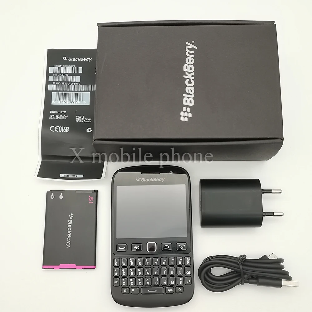 ブラックベリー-9720携帯電話,クラシックでロック解除,送料無料