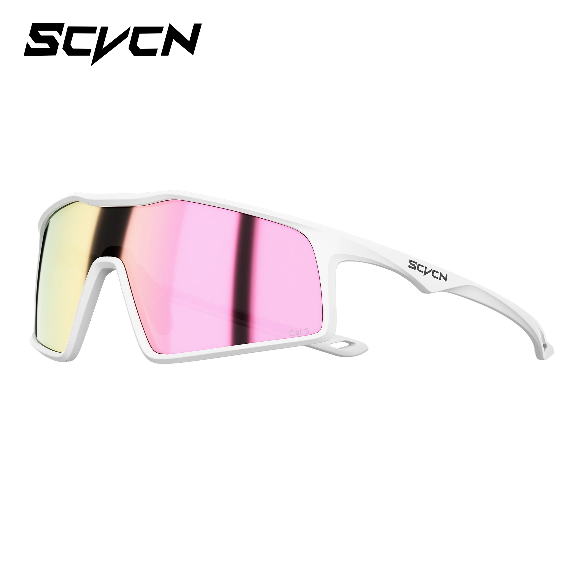 SCVCN Cycling Glasses for Men Outdoor Sports Sunglasses Mountain Bicycle Glasses Road MTB Bike Cycle Eyewear Racing UV400
