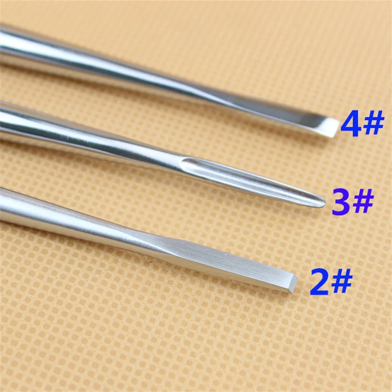 

1PC Dental bone chisel impacted teeth bone chisel Dental osteotome dental instruments #2 #3 #4 1PC Dental bone chisel impacted