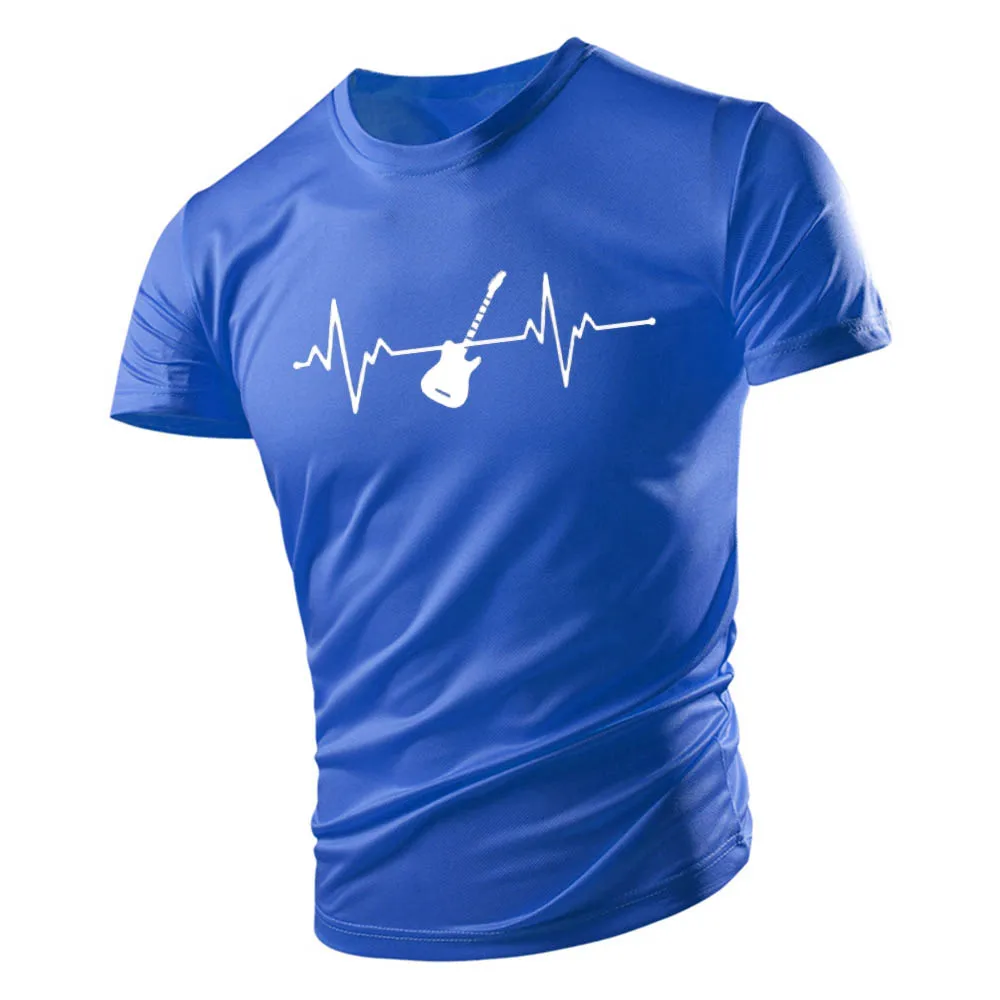 

Four Seasons Fashion Casual Outdoor Sports Street Loose Quick Drying 2D Printed Round Neck Adult Large Size Short Sleeve T-Shirt