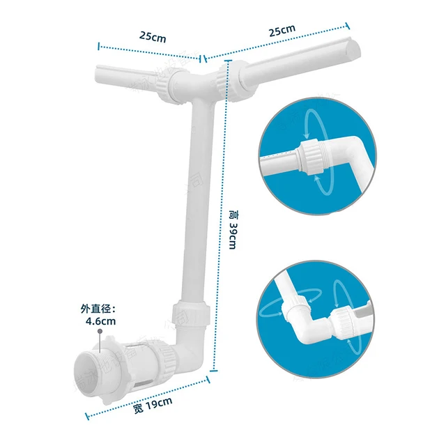 Vízesés Úszómedence Szökőkút Hal Tó Állítható Medence Dekoráció Hűtőpermet Udvarra - Image 6