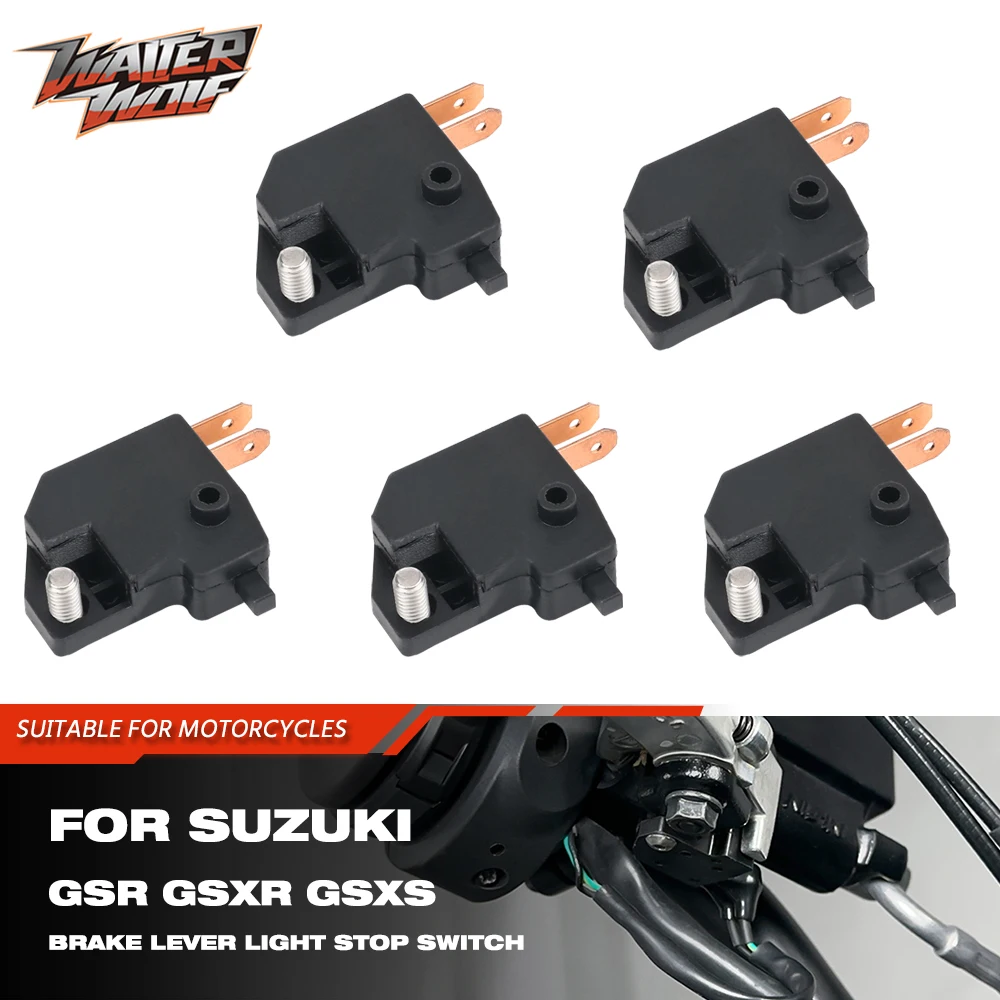 Sensore Microinterruttore Leva Freno Universale Per Suzuki Gsx650F Muslimate Gsx-R 600 750 Gsx-S Gsxr Gsf Sv Pulsante Interruttore Di Arresto Della Lu