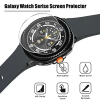 Verre trempé 9H pour Samsung Galaxy Watch 4 5 6 7 8 40/44mm Classic 42/46mm Watch7 Watch8 44 40mm, Film protecteur d'écran HD 6