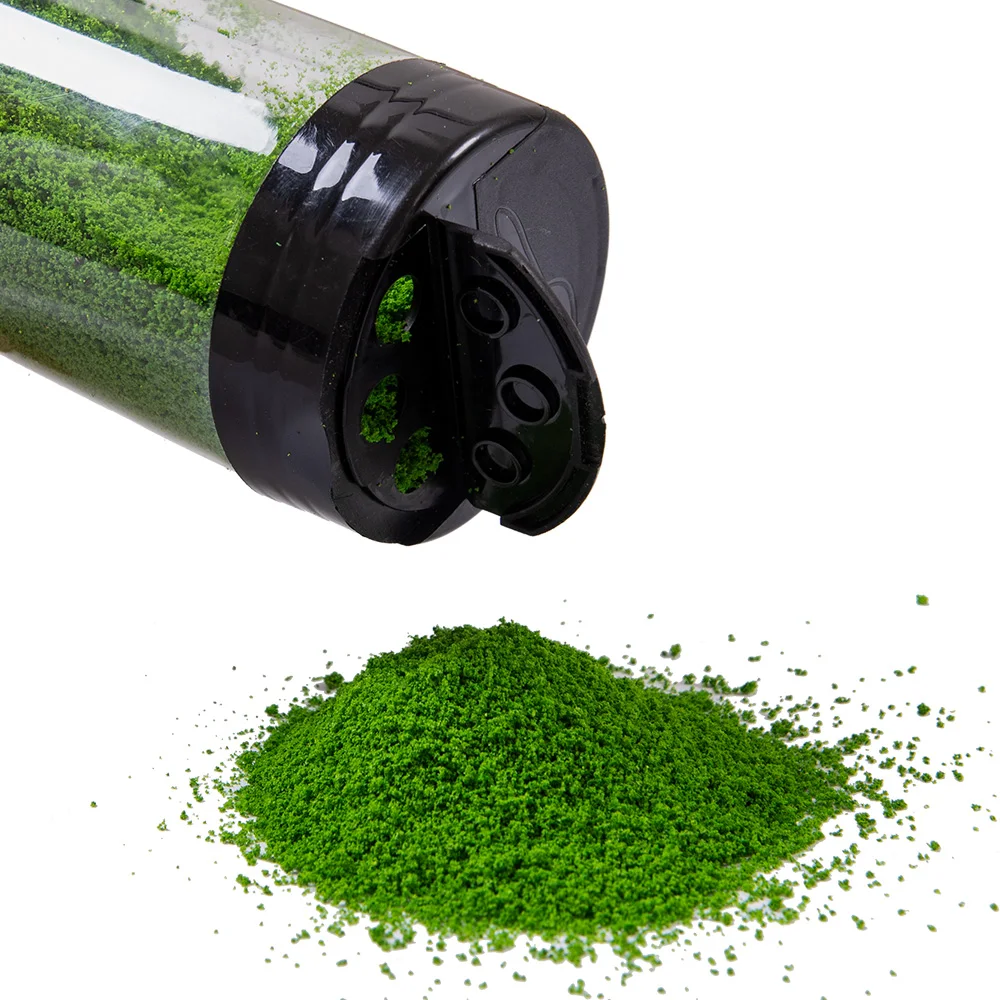 200ML Gelände Vegetation Grasland Gras Pulver Schwamm Feine Partikel Modell Szene Landschaft Materialien DIY Modell Machen Materialien – Detail 4
