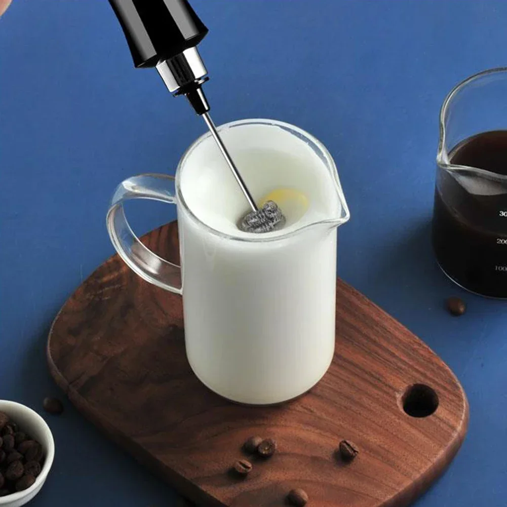 Handheld Egg Beater Mixer Drink Blender with 3 Modes 3 Whisk USB Charger Bubble Maker Coffee Foamer USB Electric Milk Frother