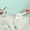 Self Cleaning Slicker Brush for Dog and Cat Removes Undercoat Tangled Hair Massages Particle Pet Comb Improves Circulation 2