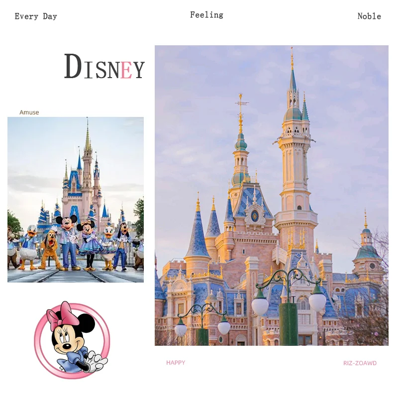 Disney Mickey &Amp; Minnie Ceramic Dinner Set 4 Pieces