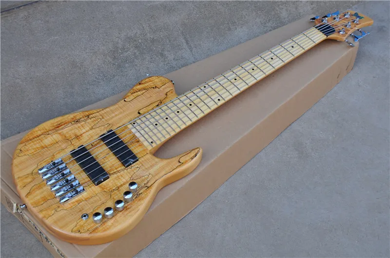 

New products, log color, 6-string bass, butterfly, wholesale and retail, free shipping, modification and customization