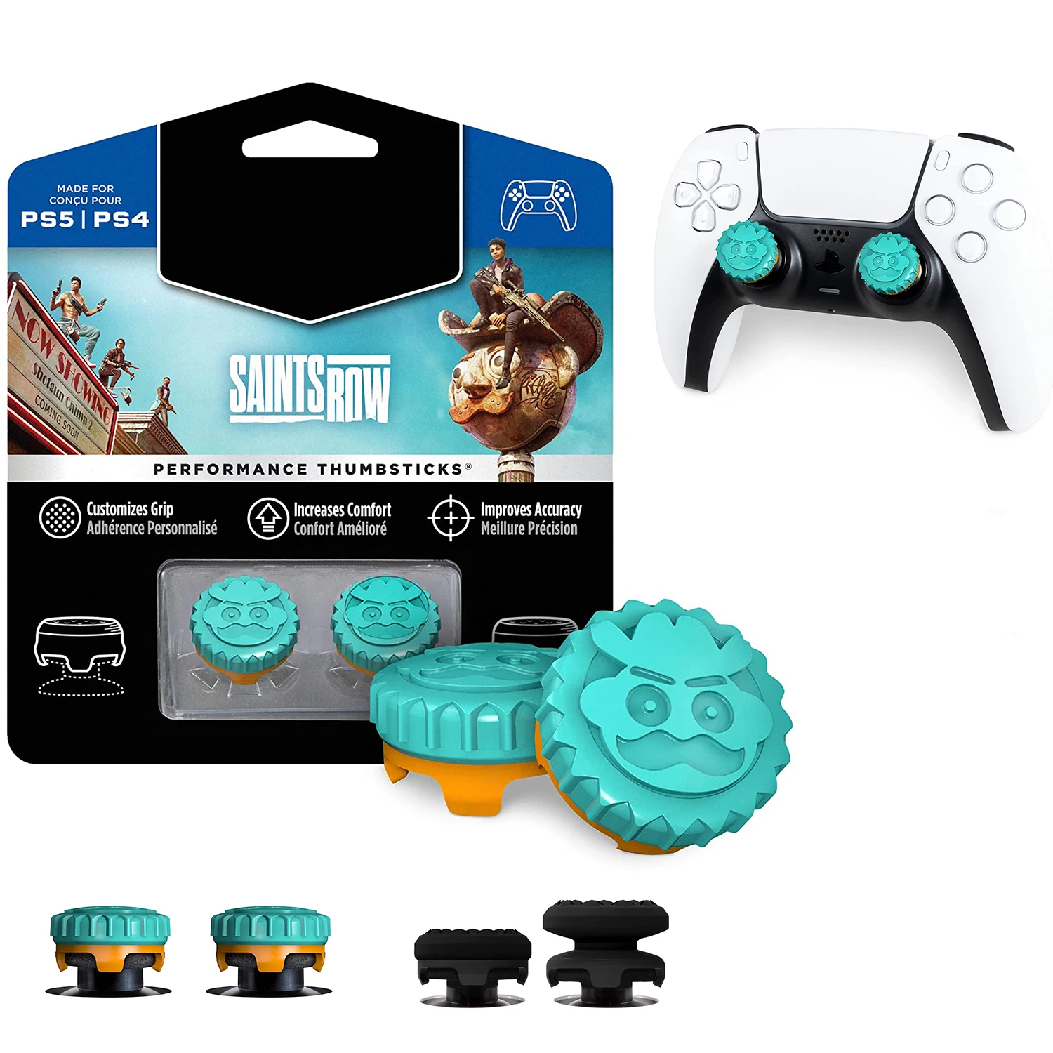  KontrolFreek Saints Row Performance Thumbsticks for