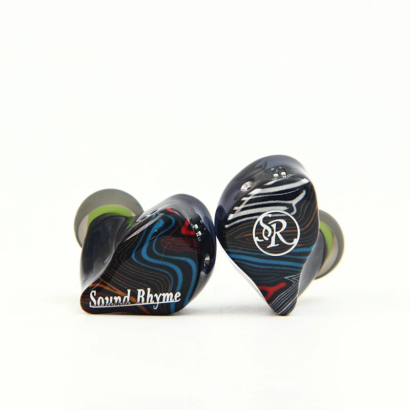 Sound Rhyme SR7 HIFI In-Ear Earphones 1DD+6BA Hybrid Music Stereo Bass 4-Level Tuning Switches Professionally IEMs Headphone 6