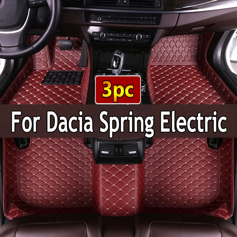 

Car Floor Mats For Dacia Spring Electric Renault City K-ZE Renault Kwid E-Tech Electric 2021~2023 Waterproof Pad Car Accessories