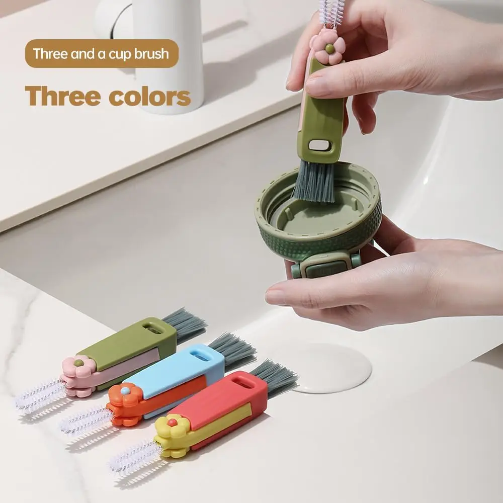 Portable Nylon Plastic Mini Small Cleaning Brush for Window Groove Keyboard Cleaner Corner Dust Remover Computer Cleaning Tool 3